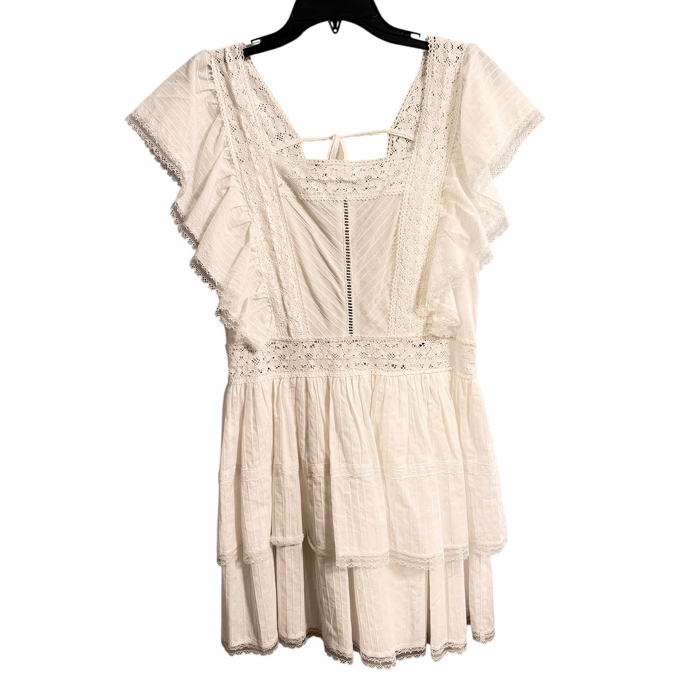 Chelsea & Violet Cream Lace Wedding Dress